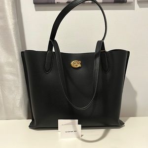 Coach Leather tote